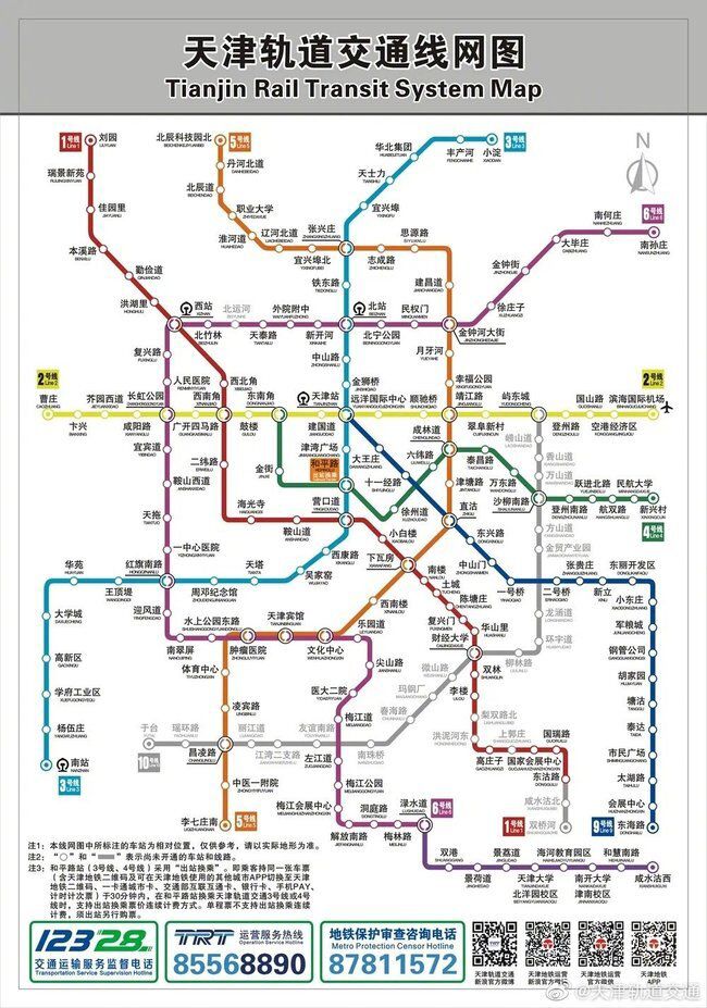 天津地铁10号线最新线路图，城市发展的脉络与未来展望